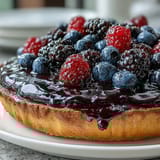 Black Currant Fruit Tart
