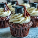 Simple Graduation Cupcakes Cap