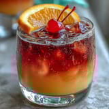 Ombre Sunrise Mocktail Grenadine