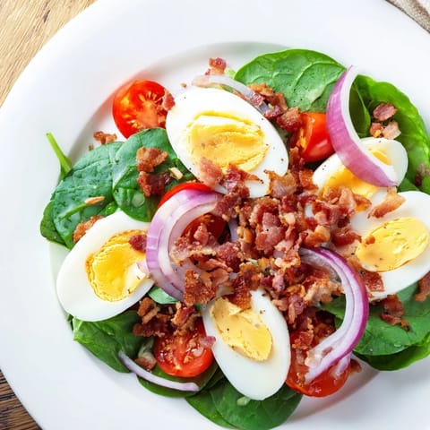Spinach Bacon Salad Delight