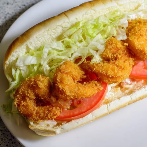 Classic Shrimp Po Boy