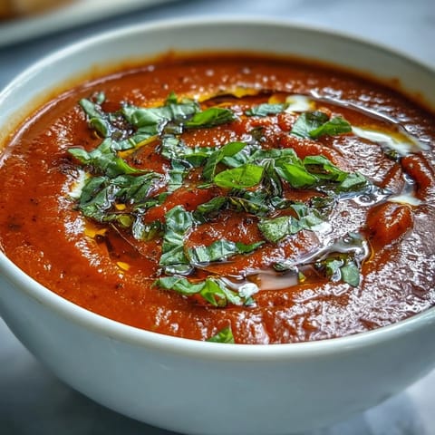 Tomato and Basil Soup