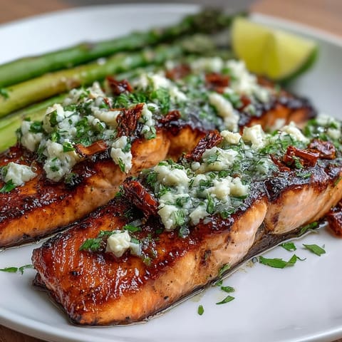 Garlic Butter Salmon Asparagus