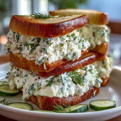 Elegant cucumber and cream cheese Benedictine tea sandwiches on white bread, garnished with fresh dill and chives for a Southern Kentucky Derby classic.