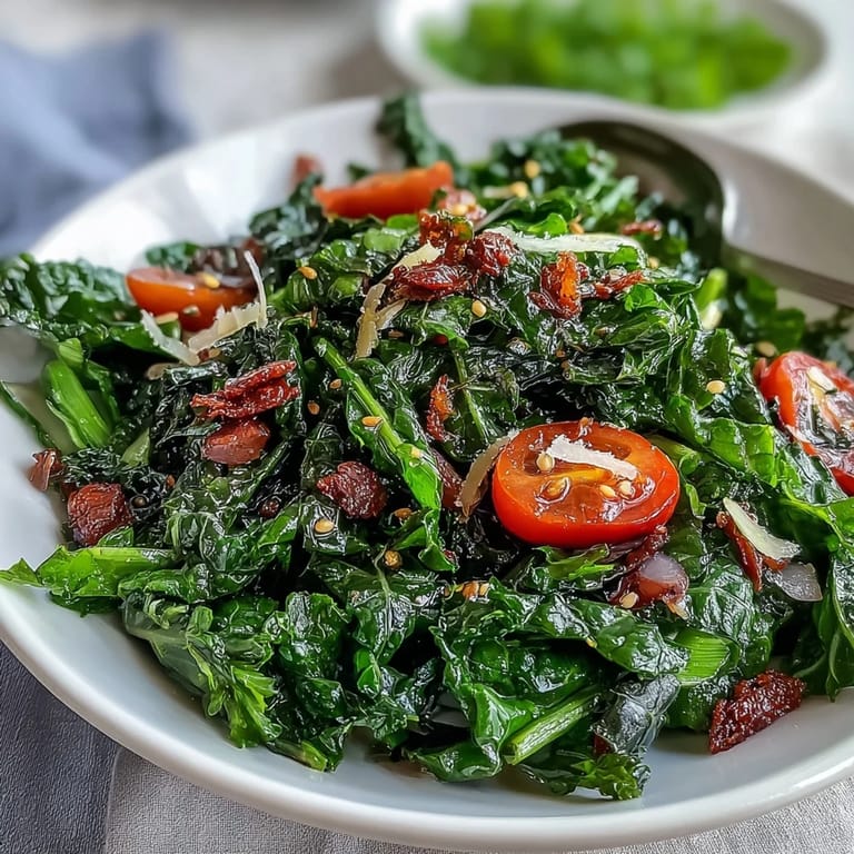 Fresh dandelion greens tossed with lemon vinaigrette, cherry tomatoes, and Parmesan for a bright Mediterranean salad.