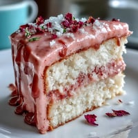 Elegant pink Bridal Shower Rosé Velvet Cake with shimmering gold drip.